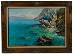 Untitled by Guido Odierna, Oil on Canvas, offered May 2022