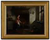 Hendricus Johannes Scheeres, Untitled, Oil on Wood Panel