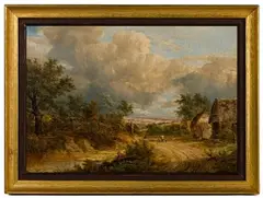 Joseph Thors, Untitled, Oil on Board
