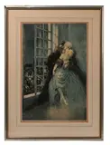 The Lovers by Louis Icart, Etching and Aquatint, offered May 2022
