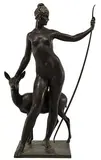Edward McCartan, Diana with Deer, Bronze Sculpture