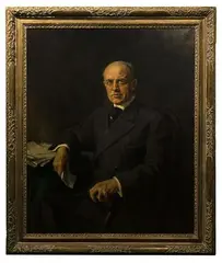Oswald Birley, Charles William Post, Oil on Canvas