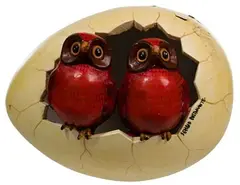 Owl by Sergio Bustamante, Sculpture, offered Apr 2022