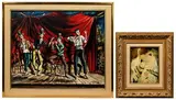 Untitled by Richard Judson Zolan, Oil on Board, offered Apr 2022