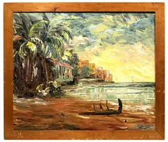 Untitled by Lewis Vandercar, Oil on Canvas, offered Mar 2022