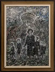 Untitled by Zdzislaw Lachur, Ink and Gouache on Paper, offered Mar 2022