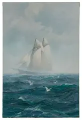 Charles Vickery, Sea Mystery, Oil on Linen