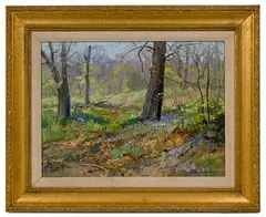 Spring by Charles Vickery, Oil on, offered Feb 2022