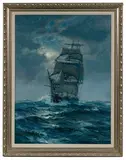 Charles Vickery, Steady as She Goes, Oil on Canvas Board