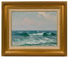 Untitled by Charles Vickery, Oil on Canvas Board, offered Feb 2022