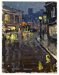 Untitled by Charles Vickery, Oil on Canvas Board, offered Feb 2022