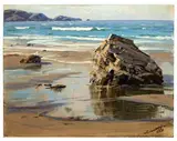 Charles Vickery, Untitled, Oil on Canvas Board