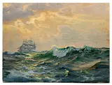 Charles Vickery, Untitled, Oil on Canvas Board