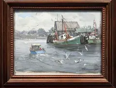 Untitled by Charles Vickery, Oil on, offered Feb 2022