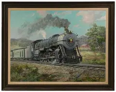 Untitled by Charles Vickery, Oil on Illustration Board, offered Feb 2022