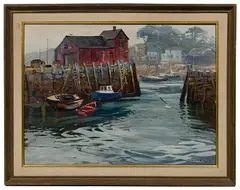 Untitled by Charles Vickery, Oil on, offered Feb 2022