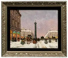 Untitled by Henri-Alexis Schaeffer, Oil on Linen, offered Feb 2022