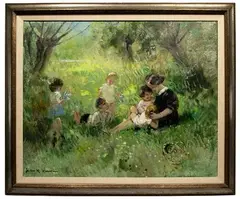 Untitled by Jules Rene Herve, Oil on Linen, offered Feb 2022
