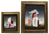 Norman C. Black, Untitled, Acrylic on Board