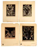 Todros Geller, Untitled, Woodblock