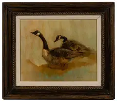 George Dick, Early Morning, Oil on Panel