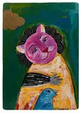 Jesus Tellosa, Untitled, Oil on Metal