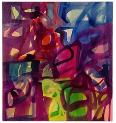Melissa Meyer, Chance, Oil on Canvas
