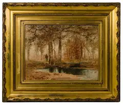 Untitled by Francis Stayman Medairy, Watercolor, offered Dec 2021