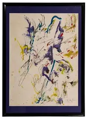 John Beardman, Untitled, Oil and Graphite on Paper