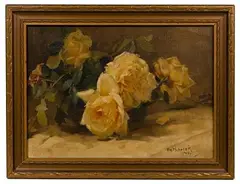Untitled by William Hubacek, Oil on Canvas, offered Dec 2021