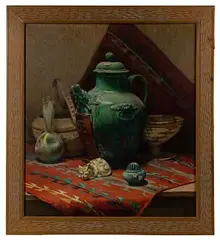 Untitled by William Hubacek, Oil on Canvas, offered Dec 2021