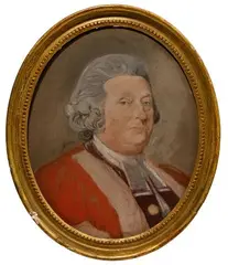 Lewis Vaslet, Portrait of Johannis Foulkes, MD, Pastel on Paper