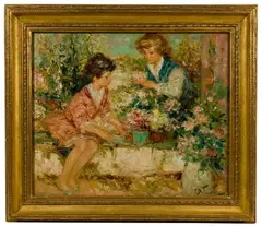 Pierre Eugene Duteurtre, Untitled, Oil on Canvas