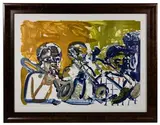 Romare Bearden, Brass Section (Jamming at Minton's)