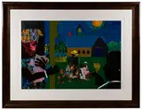 Romare Bearden, School Bell Time
