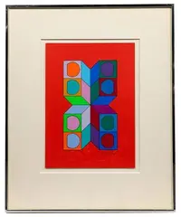 Sonora by Victor Vasarely, Serigraph, offered Dec 2021