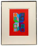 Victor Vasarely, Sonora, Serigraph