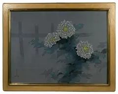 Untitled by David Lee, Watercolor on Silk Laid on Canvas, offered Nov 2021