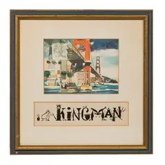 Pen and by Dong Kingman, Ink, offered Nov 2021