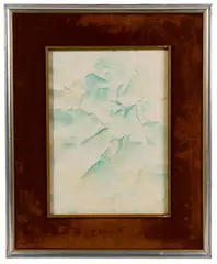 Erosion by Leonardo Nierman, Watercolor on Paper, offered Nov 2021