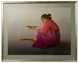 R. C. Gorman, Wedding Basket, Lithograph