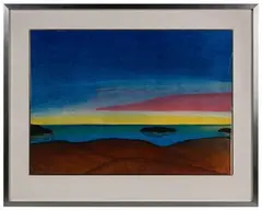 Paul Harmon, Azimuth, Oil on Paper