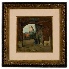 Willem Knip, Untitled, Oil on Panel