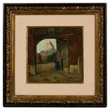 Willem Knip, Untitled, Oil on Panel