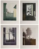 Robert Kipniss, Interiors & Backyards, Lithograph Suite