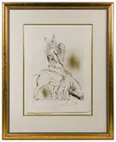 Baubo by Salvador Dalí, Drypoint Etching, offered Nov 2021