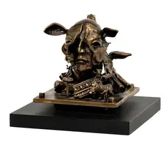 Pig by Theodore Gall, Bronze Sculpture, offered Nov 2021