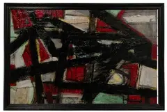 Arena by Ben Wilson, Oil on Masonite, offered Oct 2021
