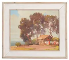 Untitled by Doris Winchell Baker, Oil on Canvas Board, offered Oct 2021