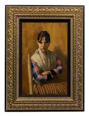 Edgar Spier Cameron, Untitled, Oil on Panel